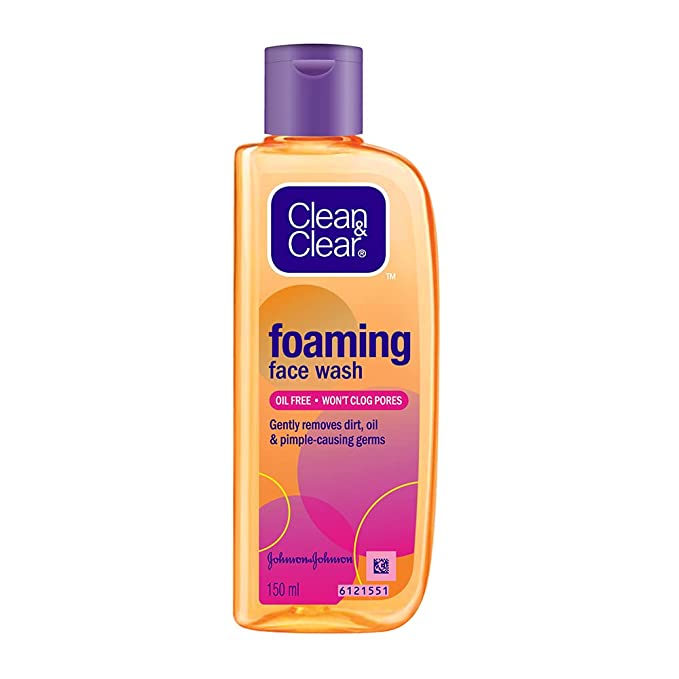 Understanding Oily Skin and How to Manage It 1 Clean & Clear Foaming Face Wash For Oily Skin, 150ml